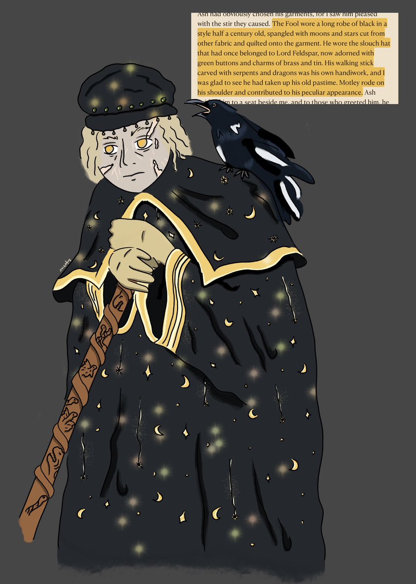 meapymeap's tweet photo. mage grey sketch (and motley) #rote #realmoftheelderlings https://t.co/DSelq8IzKp