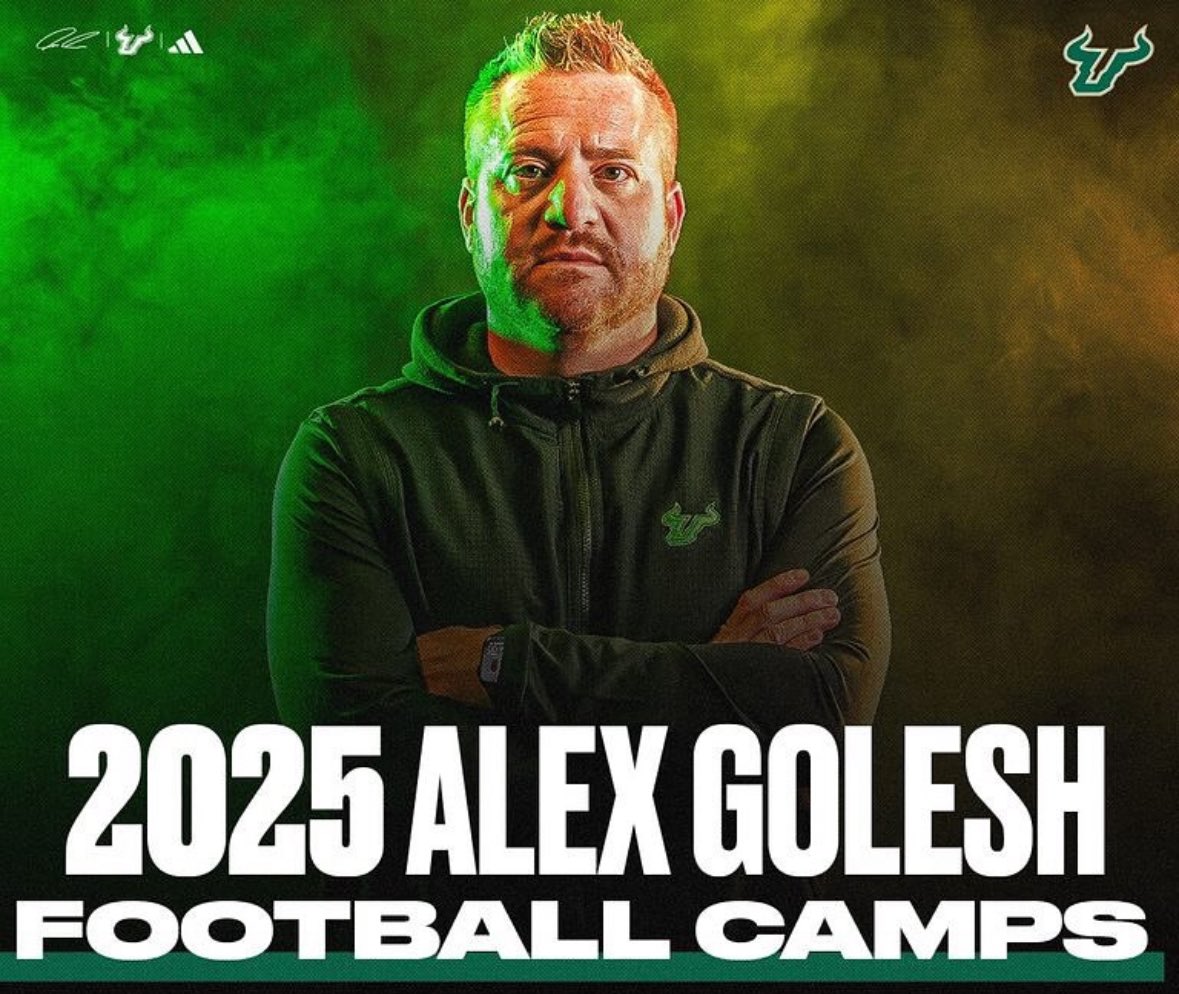 Daveon “Dee” Belhomme (@daveonbelhomme) on Twitter photo Excited to attend the Football Camp at my Mother’s Alma Mater University Of South Florida <a href="/USFFootball/">USF Football</a> Tomorrow June 8th in Tampa Florida . LETS WORK!
<a href="/CoachCHarvey/">Chris Harvey</a> <a href="/CCCMaraudersFB/">CCC Marauders Football</a> <a href="/CCCMarauders/">Marauder Athletics</a> <a href="/PrepRedzoneFL/">Prep Redzone Florida</a> <a href="/Andy_Villamarzo/">Andy Villamarzo</a> <a href="/KeithMilner85/">Keith Milner 🏈</a> <a href="/DanKrauseCCC/">Dan Krause</a> <a href="/CoachGolesh/">Alex Golesh</a> Excited to attend the Football Camp at my Mother’s Alma Mater University Of South Florida <a href="/USFFootball/">USF Football</a> Tomorrow June 8th in Tampa Florida . LETS WORK!
<a href="/CoachCHarvey/">Chris Harvey</a> <a href="/CCCMaraudersFB/">CCC Marauders Football</a> <a href="/CCCMarauders/">Marauder Athletics</a> <a href="/PrepRedzoneFL/">Prep Redzone Florida</a> <a href="/Andy_Villamarzo/">Andy Villamarzo</a> <a href="/KeithMilner85/">Keith Milner 🏈</a> <a href="/DanKrauseCCC/">Dan Krause</a> <a href="/CoachGolesh/">Alex Golesh</a>