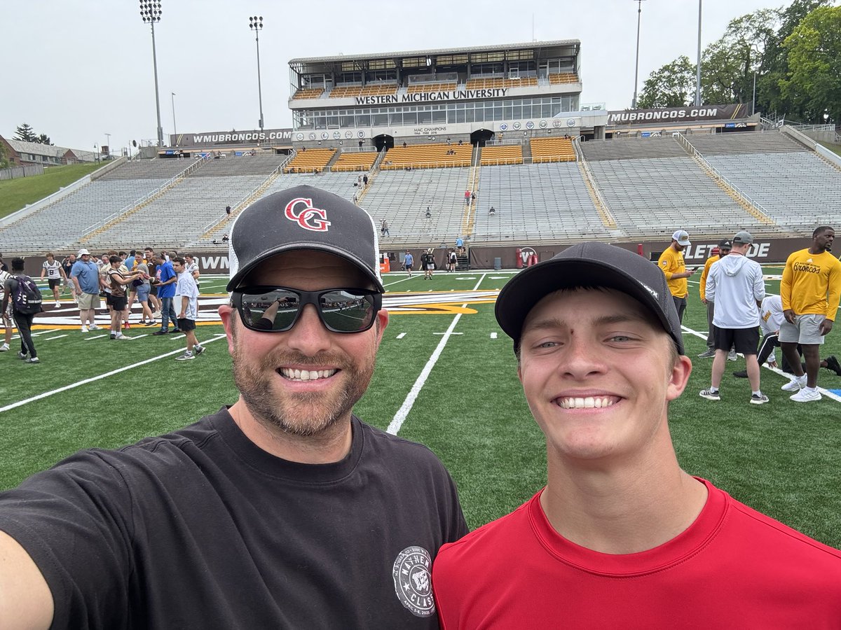 Dallas Cornpropst (@d_cornpropst) on Twitter photo Huge thanks to <a href="/DSabock/">Coach Dan Sabock</a> for an awesome camp today at <a href="/WMU_Football/">Western Michigan Football</a>! Can’t wait to be back again! <a href="/KornblueKicking/">Brandon Kornblue</a> <a href="/HageeKicking/">Hagee Kicking</a> <a href="/mhagee_22/">Morgan Hagee</a> <a href="/kickcoach2/">Mark Hagee</a> <a href="/coachspoon64/">Ryan Spoonmore</a> Huge thanks to <a href="/DSabock/">Coach Dan Sabock</a> for an awesome camp today at <a href="/WMU_Football/">Western Michigan Football</a>! Can’t wait to be back again! <a href="/KornblueKicking/">Brandon Kornblue</a> <a href="/HageeKicking/">Hagee Kicking</a> <a href="/mhagee_22/">Morgan Hagee</a> <a href="/kickcoach2/">Mark Hagee</a> <a href="/coachspoon64/">Ryan Spoonmore</a>