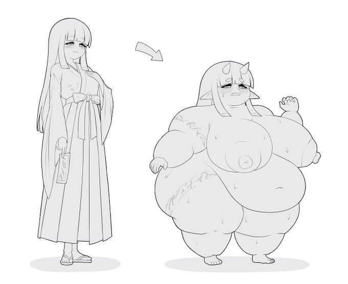 久しぶりにシンプルなTF(+肥満化)のWIP
超ざっくり塗って、あとは変化先のバリエーションを増やしたいところ...(-ω-) 