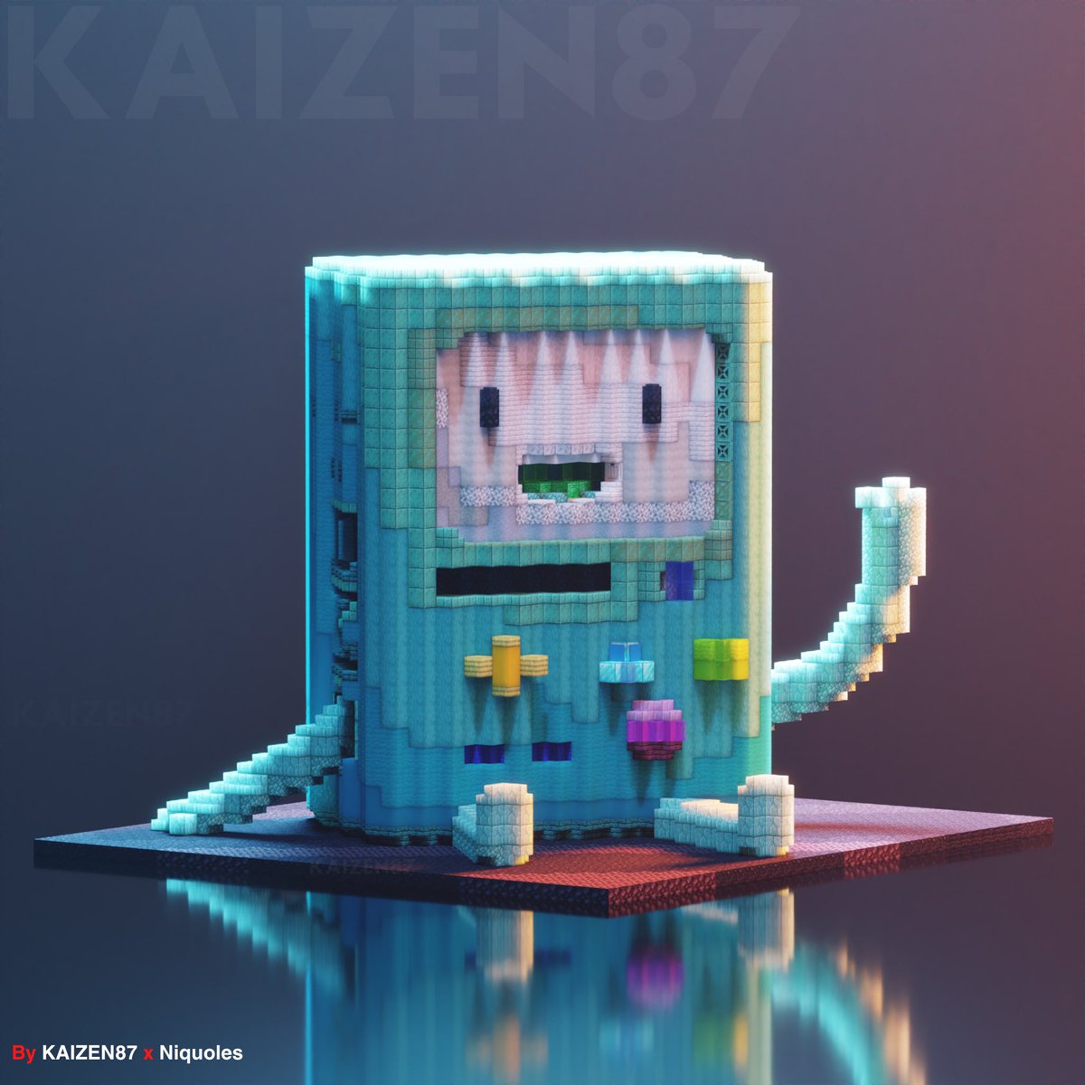 KAIZEN087's tweet image. Adventure Time — BMO
#minecraft #minecraftbuilds