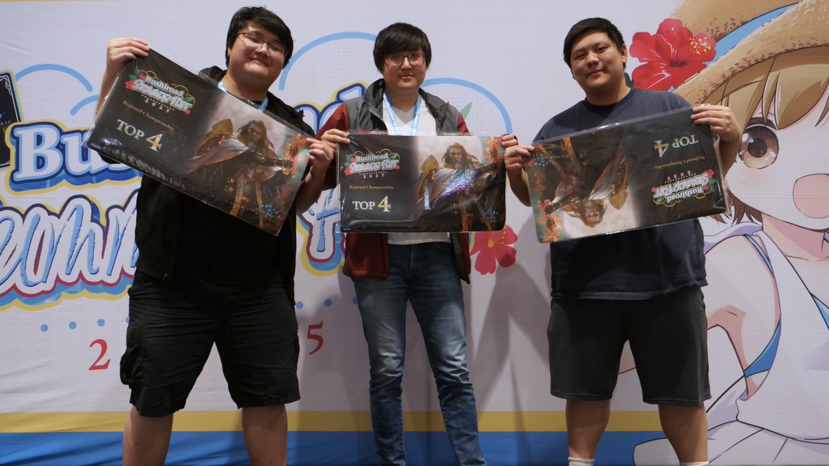 BushiroadEvents's tweet image. 🌺 BSF 2025 🌺

Congratulations to the top teams of Shadowverse: Evolve at Richmond, BC (CAN)! 🎉

🏅 NVIMax88CardArthouse Collectibles
🥈 X-2 Hotpot
🥉 We Wish You a Very Curve

#Bushiroad #BSF25