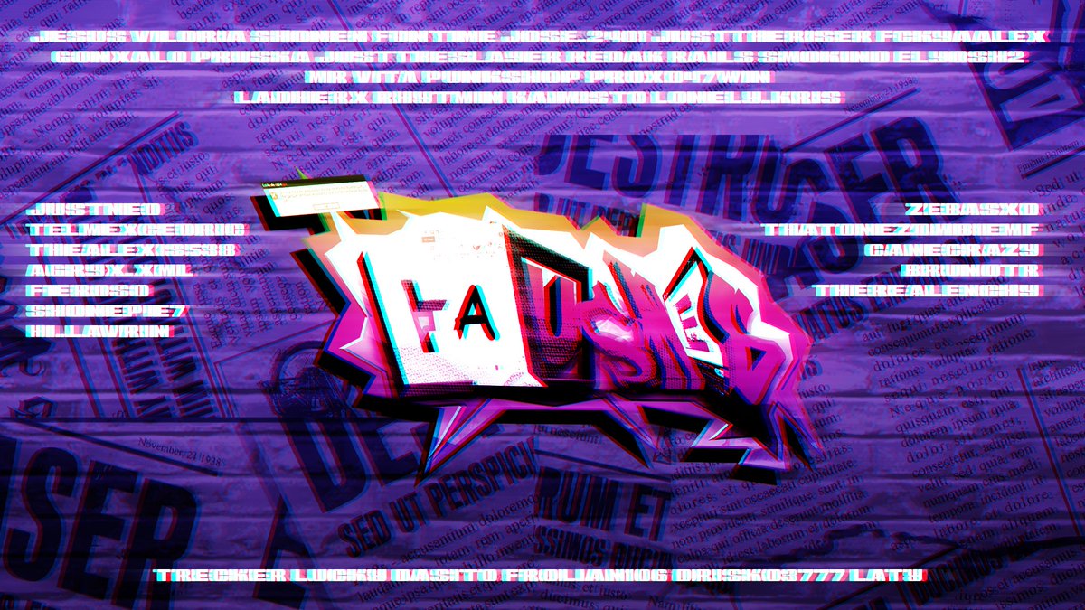 welcome to the causin' team X/Twitter account.
here the team members: