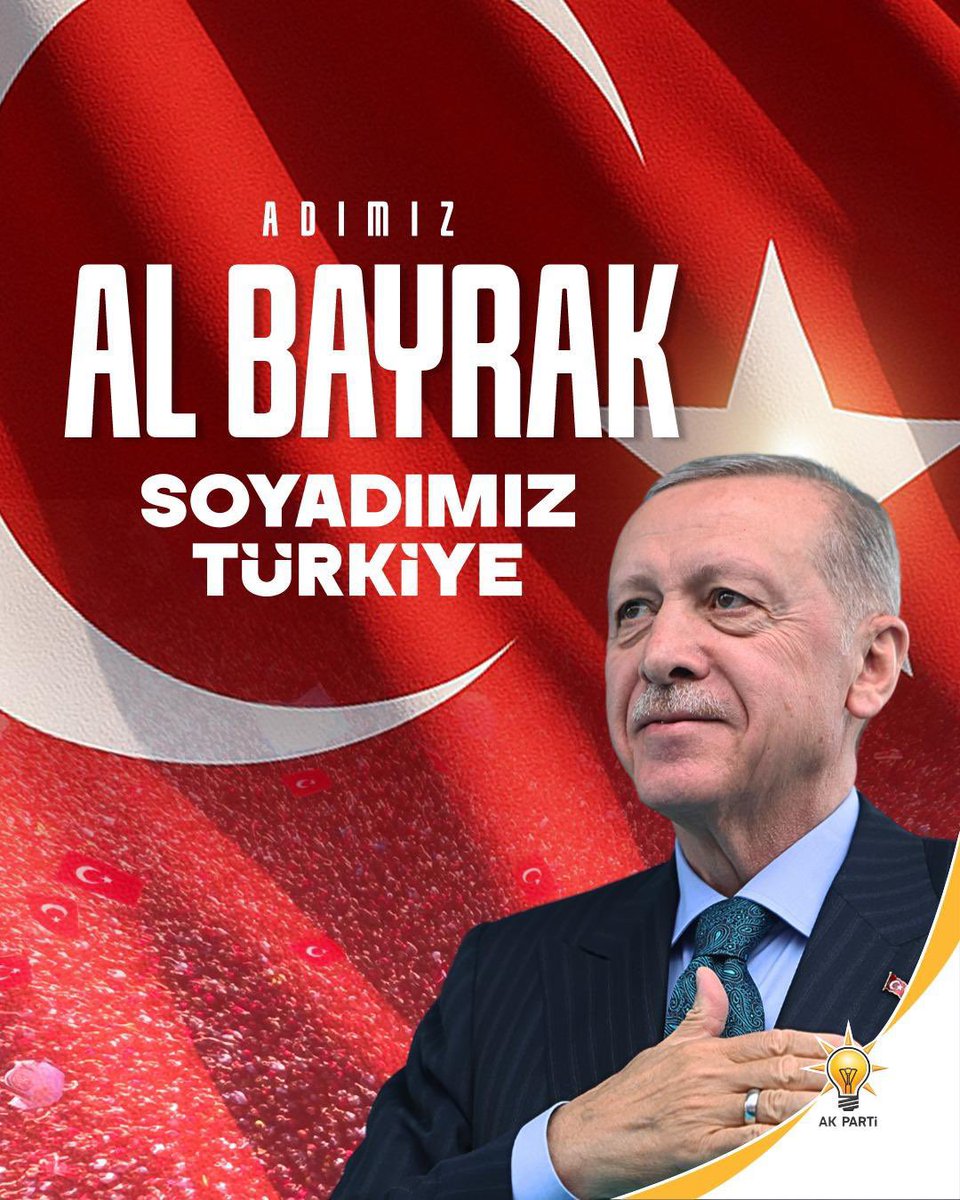 TEK VATAN
TEK MİLLET
TEK DEVLET
TEK BAYRAK

#AdımızKardeşlikSoyadımızTürkiye