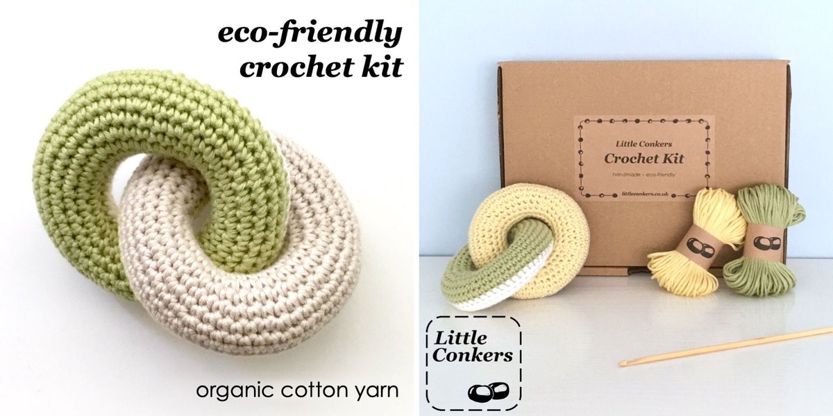 LittleConkers's tweet image. Complete, eco-friendly kit to make these tactile, interlinked rings in organic cotton. Lovely gift for a baby shower or first birthday. littleconkers.co.uk/shop/linked-ri… #EcoFriendly #CraftKit #Crafting #LittleConkers