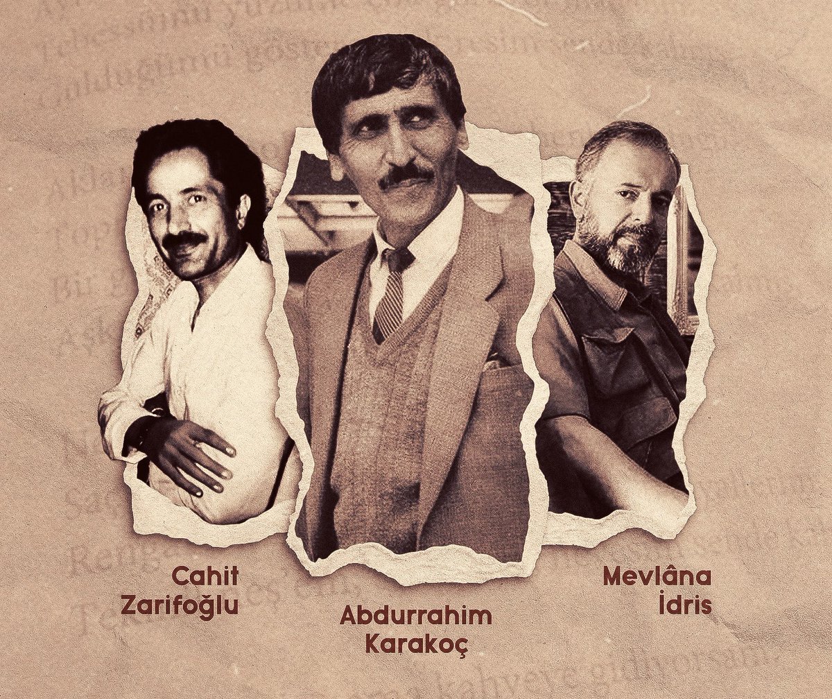 Edebiyatımızın üç mümtaz ismi; Abdurrahim Karakoç, Cahit Zarifoğlu ve Mevlana İdris Zengin’i vefat yıl dönümlerinde rahmetle, minnetle ve şükranla yâd ediyorum.

Onlar; kelimeleriyle sadece şiiri değil, bir duruşu ve bir medeniyet tasavvurunu da inşa ettiler. Eserleriyle