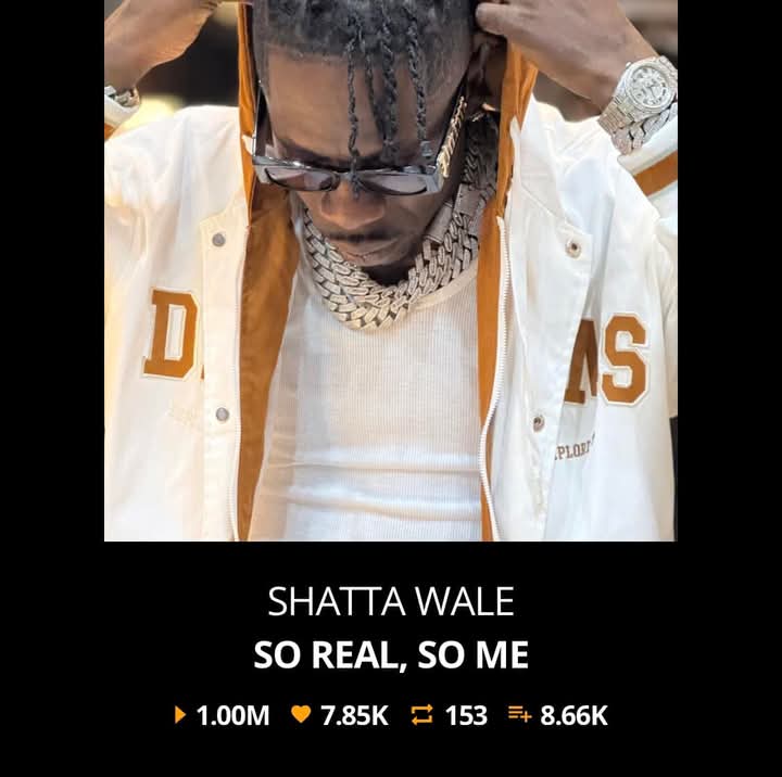 My favorite song “So real so me” hit 1 Million streams in 5 weeks. 

Music for the soul. Banger🔥