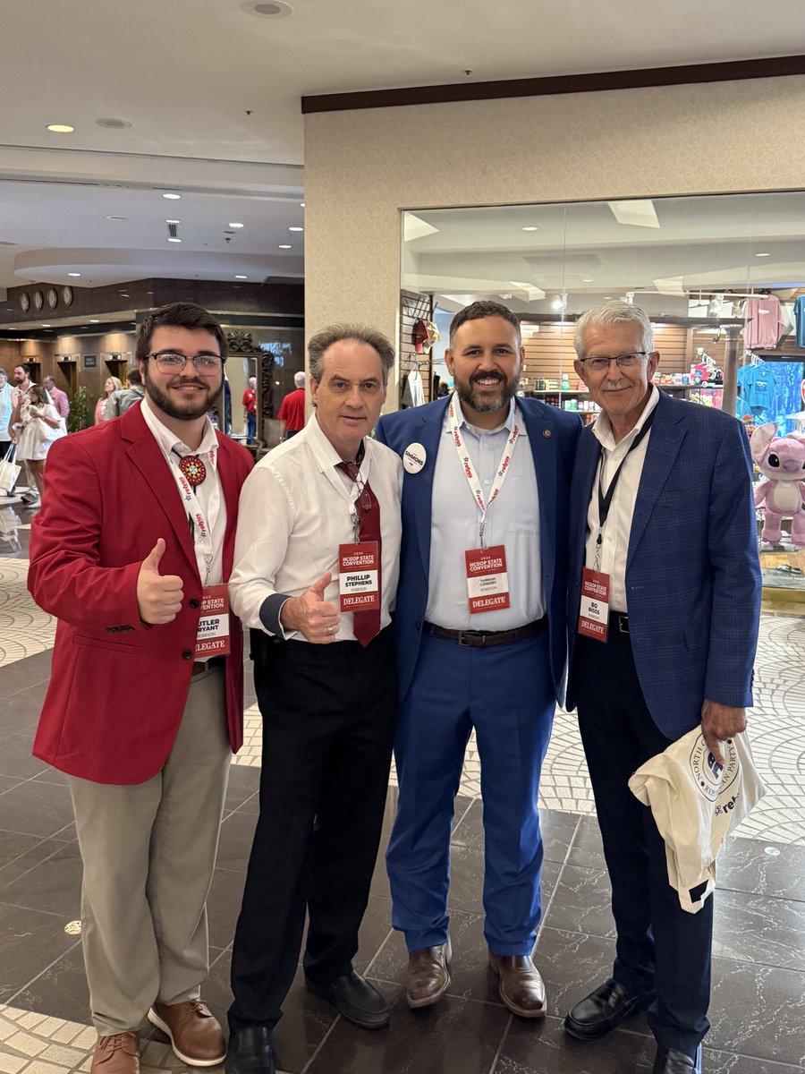 RobesonNCGOP's tweet image. The Robeson County convention delegation for 2025 is small but mighty! @The_Real_JML @CutlerBryantNC