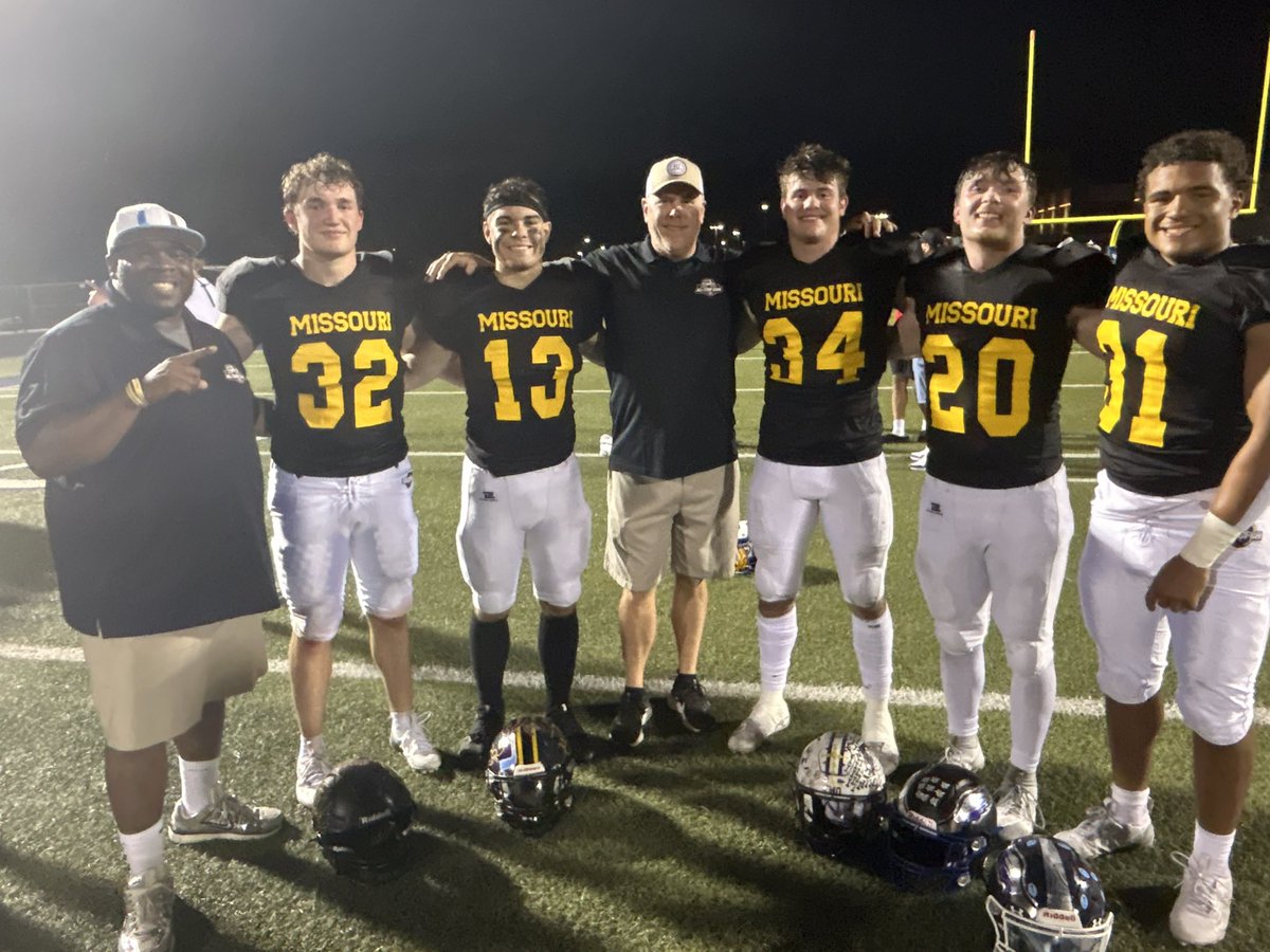 Jerry McNeal Sr. (@coachjmcneal) on Twitter photo It was a honor coaching this fantastic group of LB last night. What a great win for team Missouri. Love all my guy #1-0 #beatKS
<a href="/The_GKCFCA/">GKCFCA</a> <a href="/810varsity/">810 Varsity</a> <a href="/PrepRedzoneMO/">Prep Redzone Missouri</a> <a href="/MarketAthletes/">Market Athletes</a> <a href="/MissouriScoop/">Missouri Scoop</a> It was a honor coaching this fantastic group of LB last night. What a great win for team Missouri. Love all my guy #1-0 #beatKS
<a href="/The_GKCFCA/">GKCFCA</a> <a href="/810varsity/">810 Varsity</a> <a href="/PrepRedzoneMO/">Prep Redzone Missouri</a> <a href="/MarketAthletes/">Market Athletes</a> <a href="/MissouriScoop/">Missouri Scoop</a>