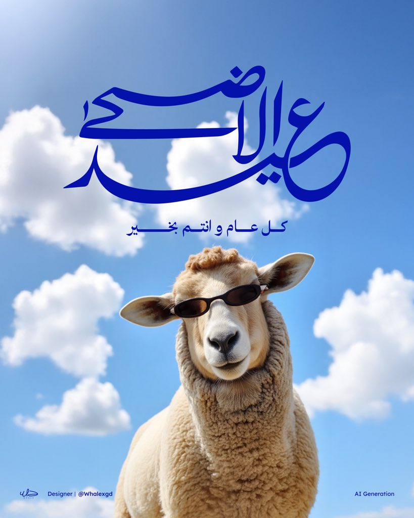 WHALEXGD's tweet image. عيدكم مبارك 💙💙