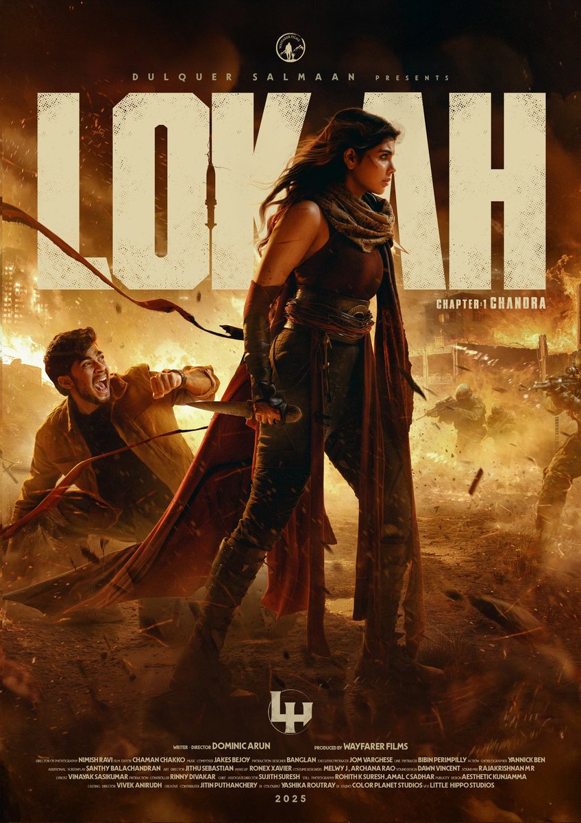 Diamond Babu (@idiamondbabu) on Twitter photo Unveiling Lokah — a world where legends come alive.
Chapter One: Chandra.
#Lokah #BuildingWorlds #theyliveamongus
Stay tuned for updates. 💫
<a href="/DQsWayfarerFilm/">Wayfarer Films</a> <a href="/dulQuer/">Dulquer Salmaan</a> <a href="/dominicarun/">Dominic Arun</a> <a href="/NimishRavi/">Nimish Ravi</a> <a href="/kalyanipriyan/">Kalyani Priyadarshan</a> <a href="/naslen_/">pookie baba✨</a> <a href="/JxBe/">Jakes Bejoy</a> @chamanchakko <a href="/iamSandy_Off/">SANDY</a> <a href="/AKunjamma/">Aesthetic kunjamma</a> Unveiling Lokah — a world where legends come alive.
Chapter One: Chandra.
#Lokah #BuildingWorlds #theyliveamongus
Stay tuned for updates. 💫
<a href="/DQsWayfarerFilm/">Wayfarer Films</a> <a href="/dulQuer/">Dulquer Salmaan</a> <a href="/dominicarun/">Dominic Arun</a> <a href="/NimishRavi/">Nimish Ravi</a> <a href="/kalyanipriyan/">Kalyani Priyadarshan</a> <a href="/naslen_/">pookie baba✨</a> <a href="/JxBe/">Jakes Bejoy</a> @chamanchakko <a href="/iamSandy_Off/">SANDY</a> <a href="/AKunjamma/">Aesthetic kunjamma</a>