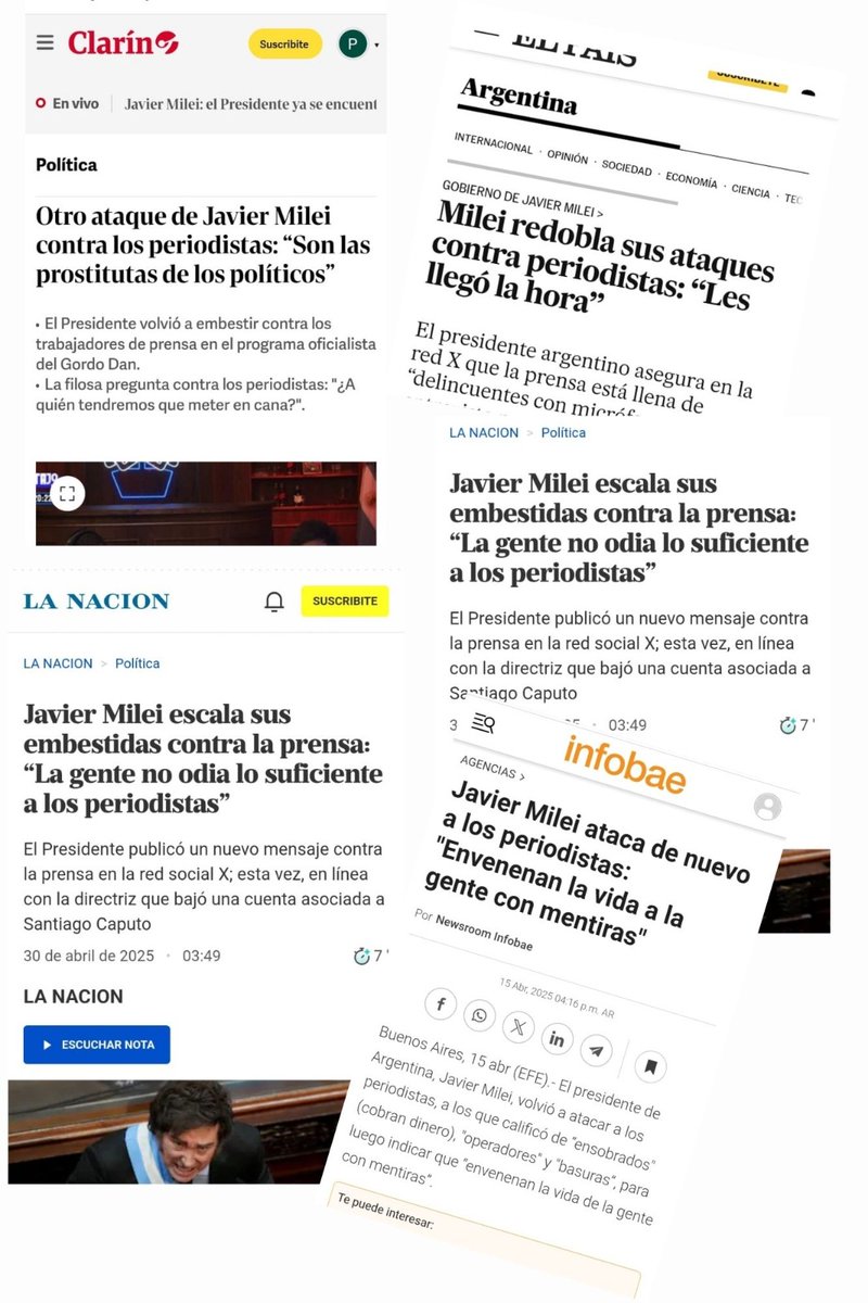 "Ladran Sancho, señal que estamos cabalgando" #diadelperiodista