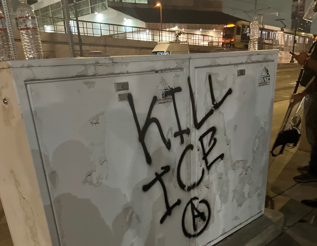 LOS ANGELES — Federal law enforcement officials faced off with violent anti-ICE rioters June 6. Our brave officers were vastly outnumbered — over 1,000 rioters surrounded and attacked a federal building. The Trump administration will pursue charges for any protestor who attacks a