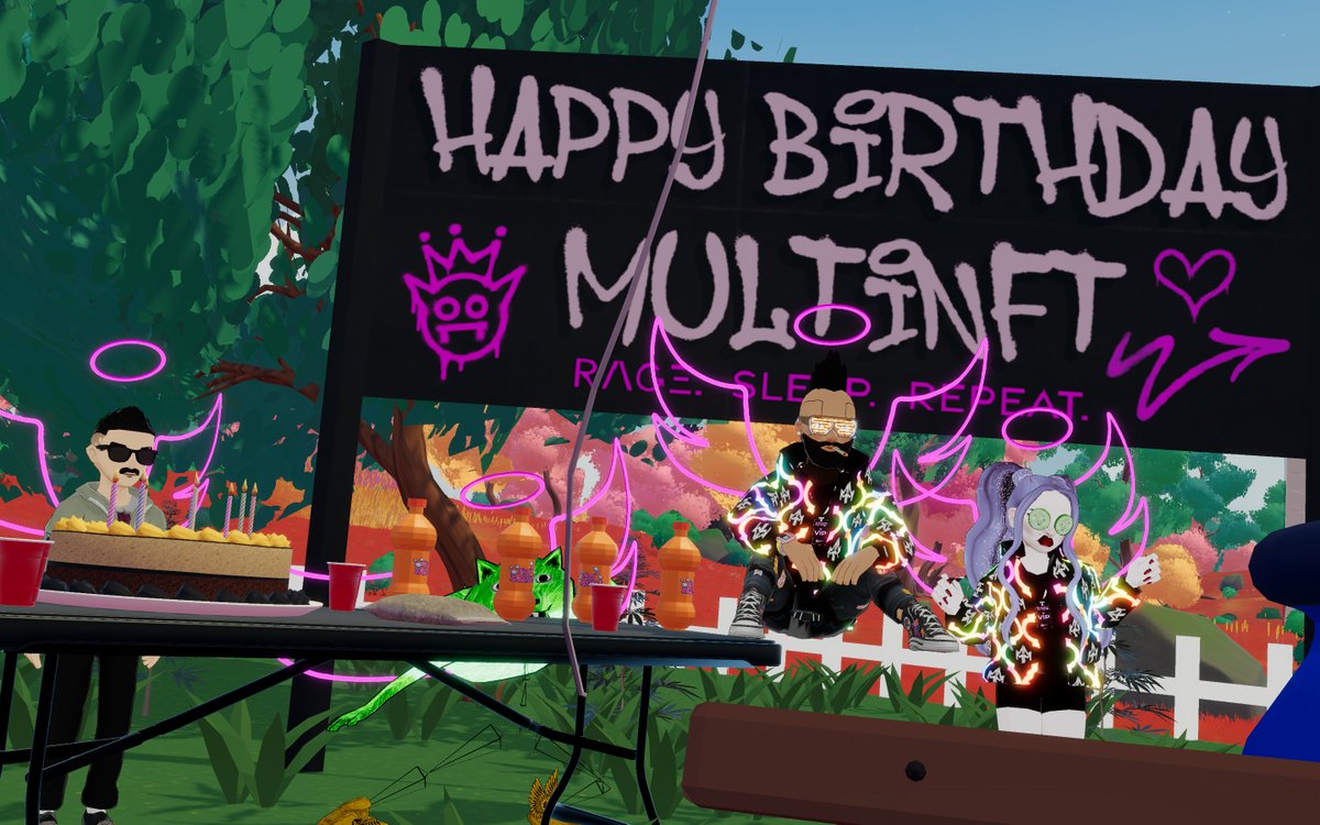 ToxicWaifu (@toxicwaifudcl) on Twitter photo HAPPY BIRTHDAY <a href="/maxi_hulk/">รอร DegenHulk๐๏ธ</a>!!
Shoutout to you for always showing up for the #DCLfam and for dropping pure RAGE every time๐ฅ
Letโs celebrate you tonight!๐
Soooooo..... Multiโs surprise bday party is ON!
Pull up, frens! ๐ป๐
๐111,45 Garden
#Decentraland #Metaverse #Web3 HAPPY BIRTHDAY <a href="/maxi_hulk/">รอร DegenHulk๐๏ธ</a>!!
Shoutout to you for always showing up for the #DCLfam and for dropping pure RAGE every time๐ฅ
Letโs celebrate you tonight!๐
Soooooo..... Multiโs surprise bday party is ON!
Pull up, frens! ๐ป๐
๐111,45 Garden
#Decentraland #Metaverse #Web3
