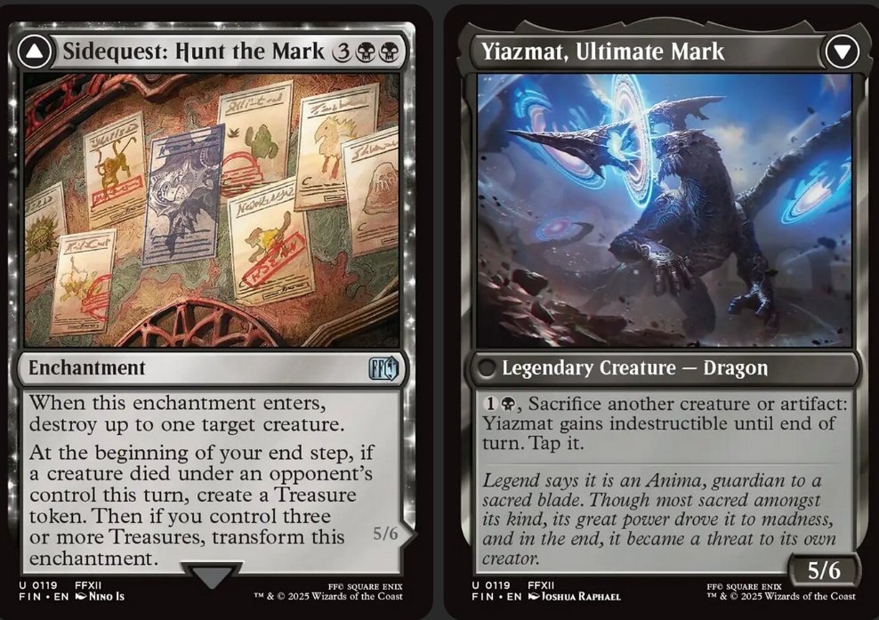 ¿Cúal ha sido vuestra Común o Infrecuente qué más os ha gustado en vuestras presentaciones de Final Fantasy x MTG? 📝

En mi caso ha sido esta, me ha parecido una cebada (obv mejor en Sealed que en Draft) 🔥

Os leo, dadme vuestra COM-UNC Sleeper de este entorno Limitado 🧐