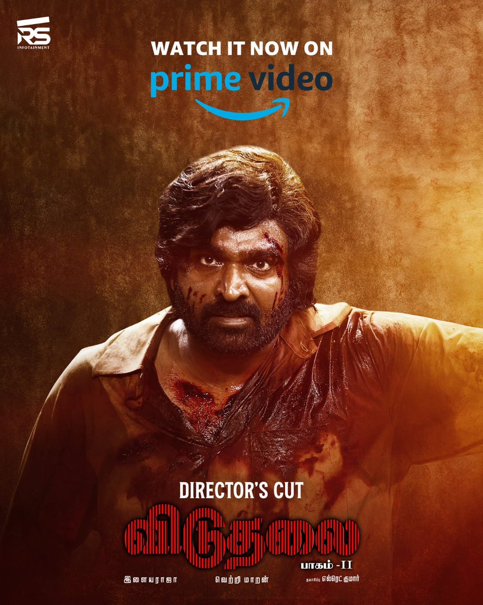 Diamond Babu (@idiamondbabu) on Twitter photo #ViduthalaiPart2 Extended Director’s Cut now Streaming on <a href="/PrimeVideoIN/">prime video IN</a>
Directed by #VetriMaaran
An <a href="/ilaiyaraaja/">Ilaiyaraaja</a> musical
<a href="/rsinfotainment/">RS Infotainment</a> <a href="/VijaySethuOffl/">VijaySethupathi</a> <a href="/sooriofficial/">Actor Soori</a> <a href="/elredkumar/">Red</a> <a href="/GrassRootFilmCo/">Grass Root Film Co</a> <a href="/ManjuWarrier4/">Manju Warrier</a> <a href="/BhavaniSre/">Bhavani sre</a> <a href="/anuragkashyap72/">Anurag Kashyap</a> #Kishore <a href="/menongautham/">Gauthamvasudevmenon</a> #ViduthalaiPart2 Extended Director’s Cut now Streaming on <a href="/PrimeVideoIN/">prime video IN</a>
Directed by #VetriMaaran
An <a href="/ilaiyaraaja/">Ilaiyaraaja</a> musical
<a href="/rsinfotainment/">RS Infotainment</a> <a href="/VijaySethuOffl/">VijaySethupathi</a> <a href="/sooriofficial/">Actor Soori</a> <a href="/elredkumar/">Red</a> <a href="/GrassRootFilmCo/">Grass Root Film Co</a> <a href="/ManjuWarrier4/">Manju Warrier</a> <a href="/BhavaniSre/">Bhavani sre</a> <a href="/anuragkashyap72/">Anurag Kashyap</a> #Kishore <a href="/menongautham/">Gauthamvasudevmenon</a>