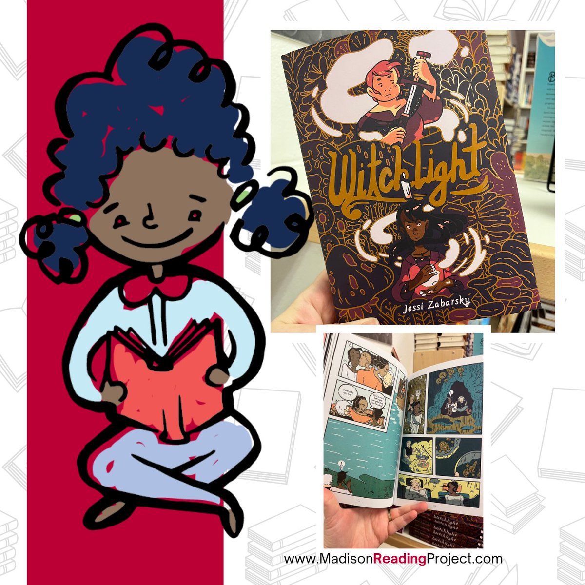 Madison Reading Proj (@msnreadingproj) on Twitter photo 🤩 New to the Book Center: Witch Light
🖊️ Written and illustrated by <a href="/jessizabarsky/">Hugbox 🌿</a>
📕 Published by <a href="/penguinrandom/">Penguin Random House 🐧🏠📚</a>
____
📚 If you’re an educator or organization that works with kids aged birth to 18, email our team at info@madisonreadingproject.com to get started.
#MRP 🤩 New to the Book Center: Witch Light
🖊️ Written and illustrated by <a href="/jessizabarsky/">Hugbox 🌿</a>
📕 Published by <a href="/penguinrandom/">Penguin Random House 🐧🏠📚</a>
____
📚 If you’re an educator or organization that works with kids aged birth to 18, email our team at info@madisonreadingproject.com to get started.
#MRP