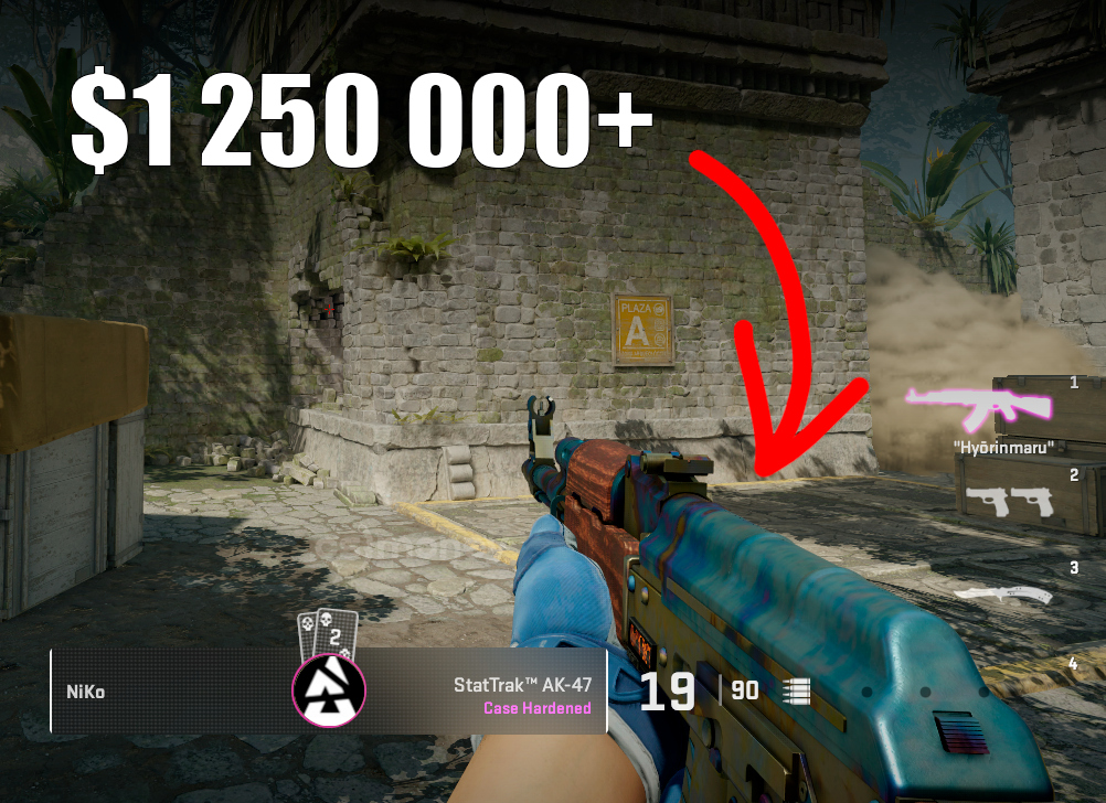 CS.MONEY (@csmoneytrade) on Twitter photo 😱 <a href="/NiKoCS_/">Nikola Kovač</a> supposedly plays with the MOST EXPENSIVE skin in CS2!
This AK-47 Case Hardened #661 costs more than the entire prize pool of the Major ($1,250,000)! Factory New StatTrak Blue Gem 💎
Didn’t help win over B8 tho… 😱 <a href="/NiKoCS_/">Nikola Kovač</a> supposedly plays with the MOST EXPENSIVE skin in CS2!
This AK-47 Case Hardened #661 costs more than the entire prize pool of the Major ($1,250,000)! Factory New StatTrak Blue Gem 💎
Didn’t help win over B8 tho…