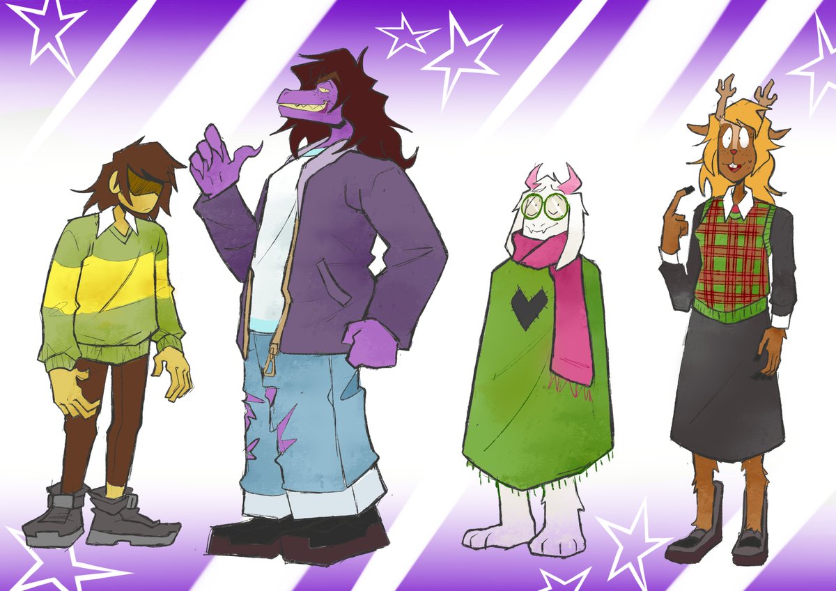 get a load of this freaks 😂😂😂😂 #deltarune