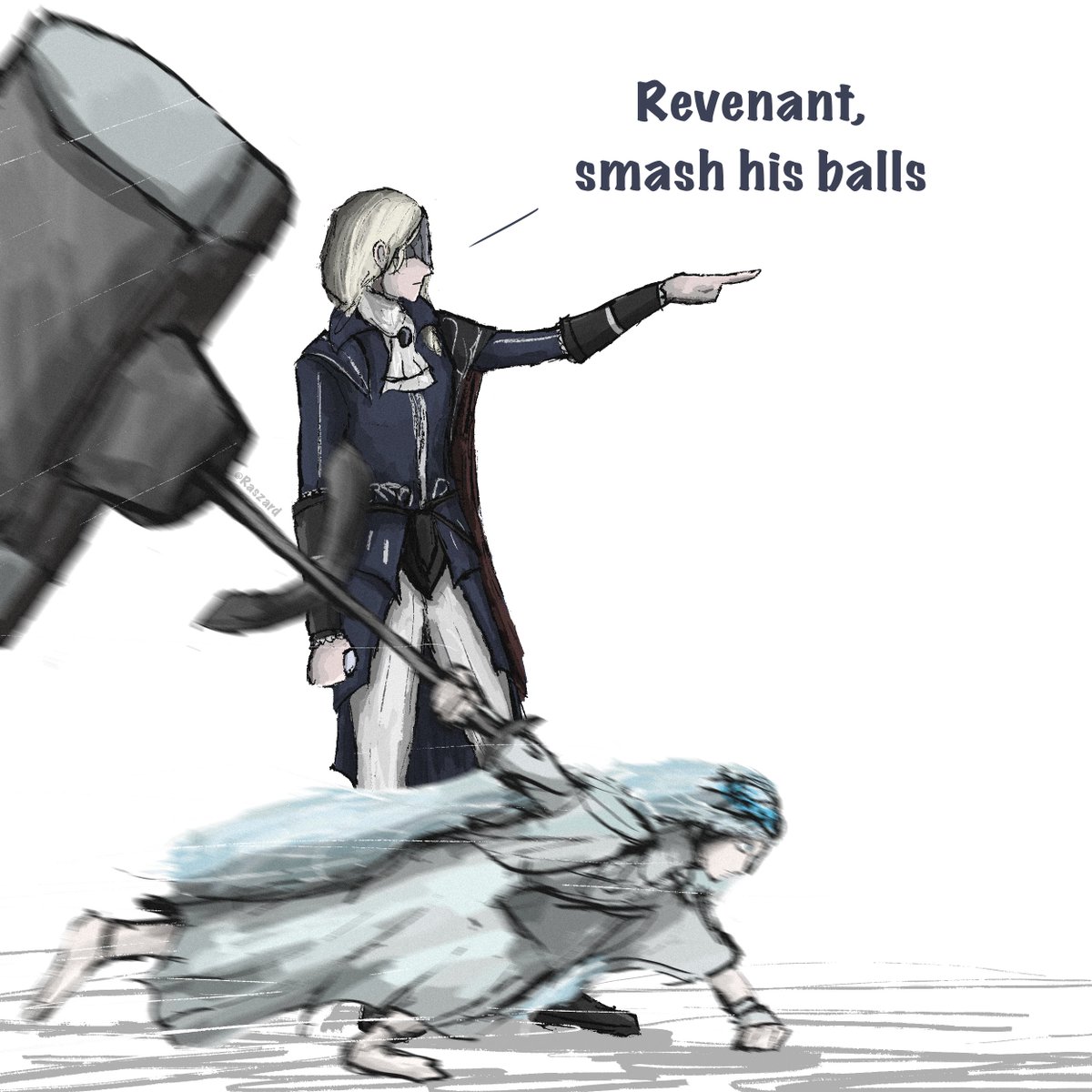 raszard's tweet photo. Duchess and Revenant

#ELDENRING #eldenringnightreign #ELDENRINGNIGHTREIN #NIGHTREIGN https://t.co/2TEd6N7Jj1