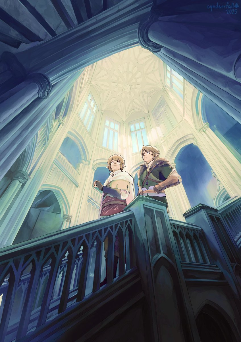 Temple chamber [ linked universe | zelda ]