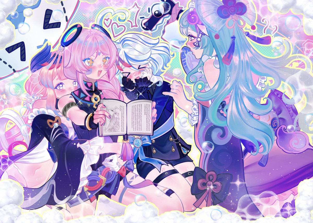 13wmel's tweet image. 🩷🩵💙💜