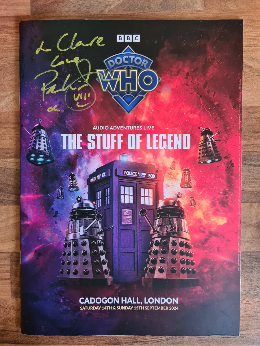 CsDarkrose's tweet photo. Paul McGann &amp; I 🤩
I had a most excellent time at @emconcouk in Nottingham today! https://t.co/SqFxmWwXUZ