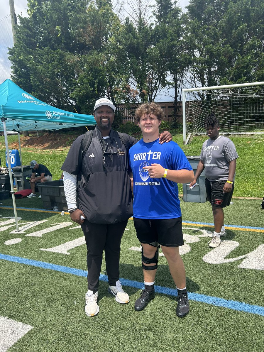 TylerWade53's tweet image. Had a great time competing @coachmorrison58 mega camp today! Went 4/5 during 1-on1’s and learned a lot 

@CoachTommyAtha @CoachDay93 @Coach_ZachyV @jeremyd_green @CdrtownRecruits @CedartownF @KJOTISSR @NwGaFootball