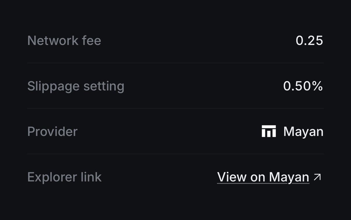 fr tho, infinex did an amazing job with UX and the swidge thing 

the swidge made bridging path less complicated by reducing it to one click 

and also prioritizing tokenless infra for some lego