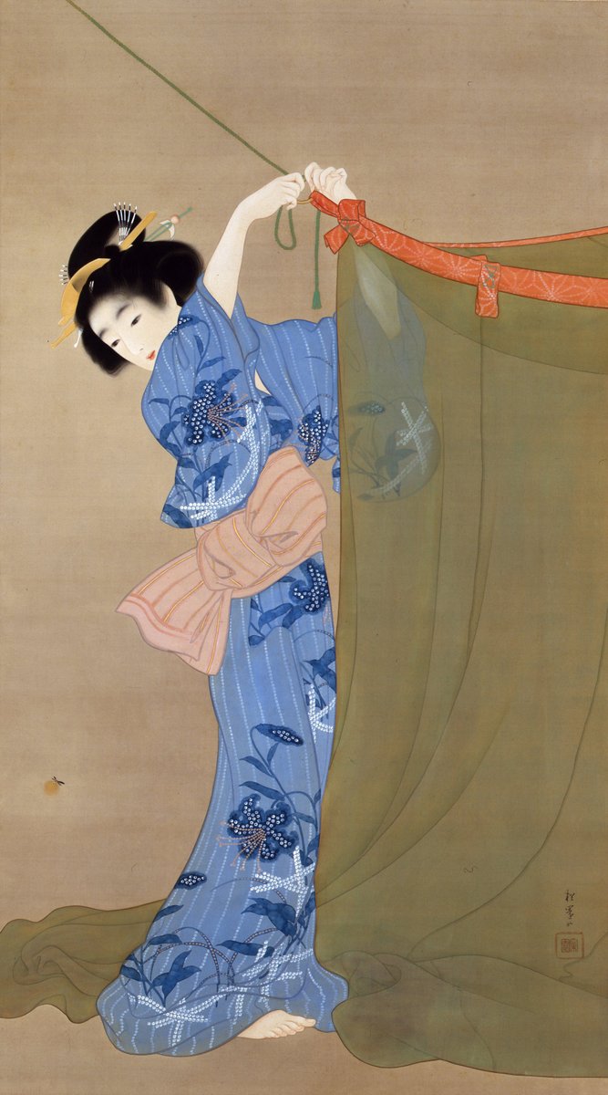 Firefly, by Uemura Shoen, 1913