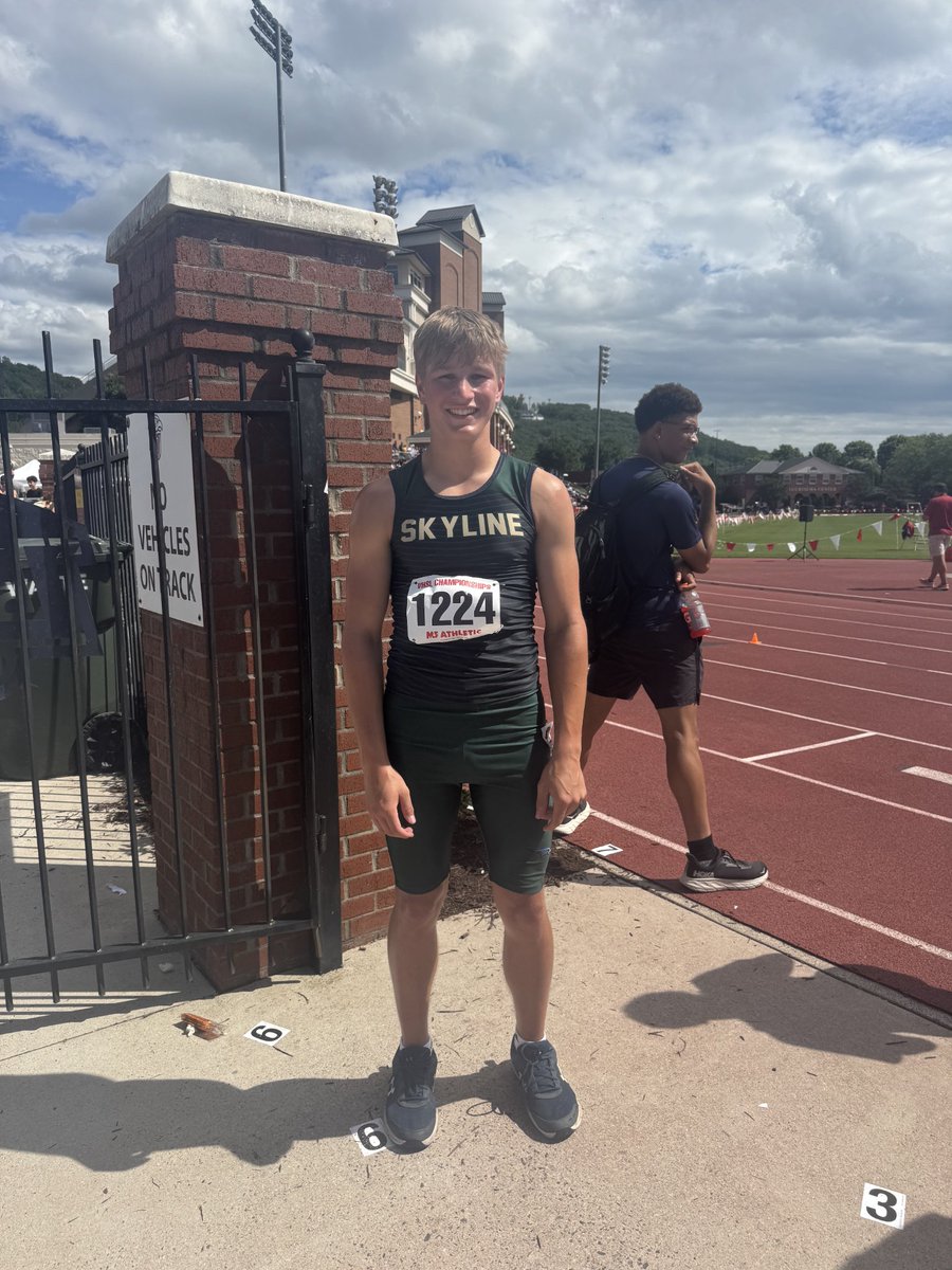 Grady Cramer 
8th Place 300m Hurdles