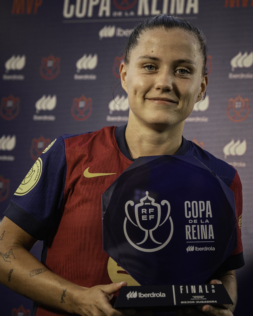 FCBfemeni's tweet image. 🏆 MV𝗣𝗶𝗻𝗮 🏆