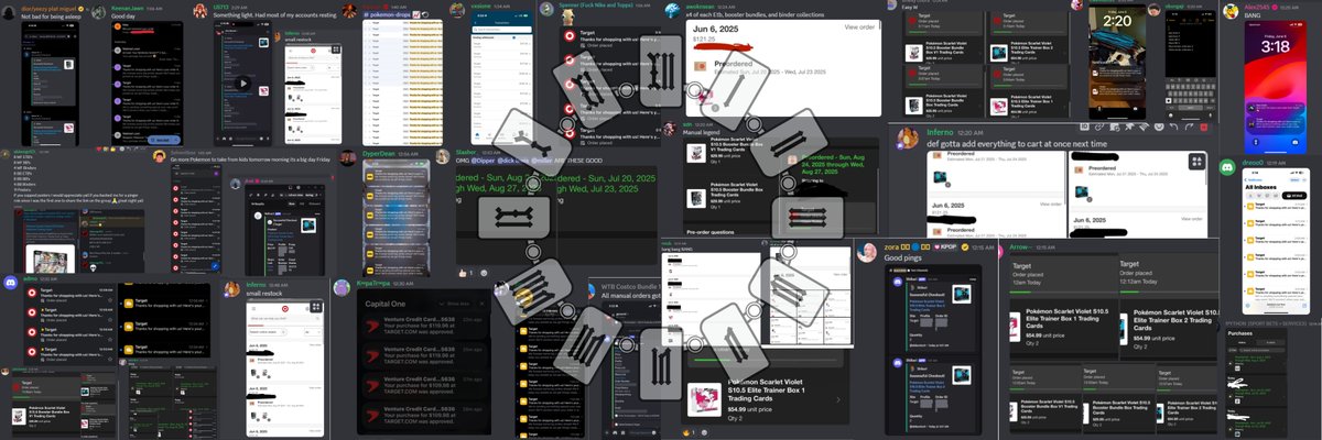 Soooo about the other night

2 hours of feasting... 💰 crazy ROI 💸

Target shock dropped preorders for Pokémon’s new White Flare and Black Bolt sets

Thanks to our early intel, all items were added to our custom monitors months in advance 

Join the team whop.com/c/endurance/jo…