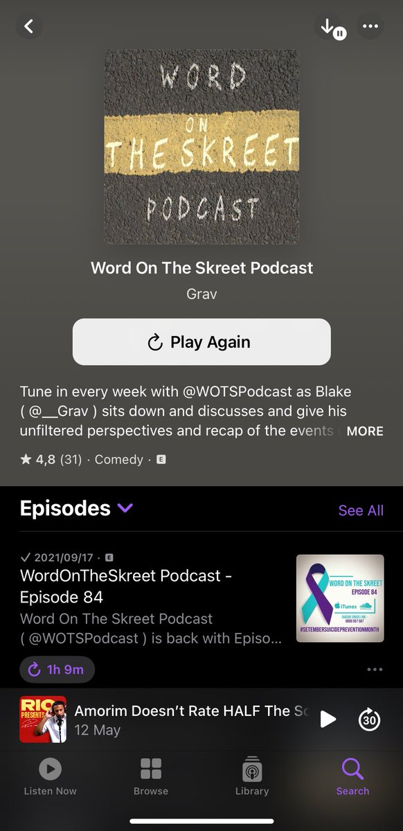 __Grav's tweet photo. The Podcast is back up on iTunes &amp; Soundcloud for those who wanna listen or relisten to previous episodes much love 🙏🏽 https://t.co/W79QjiuSNq