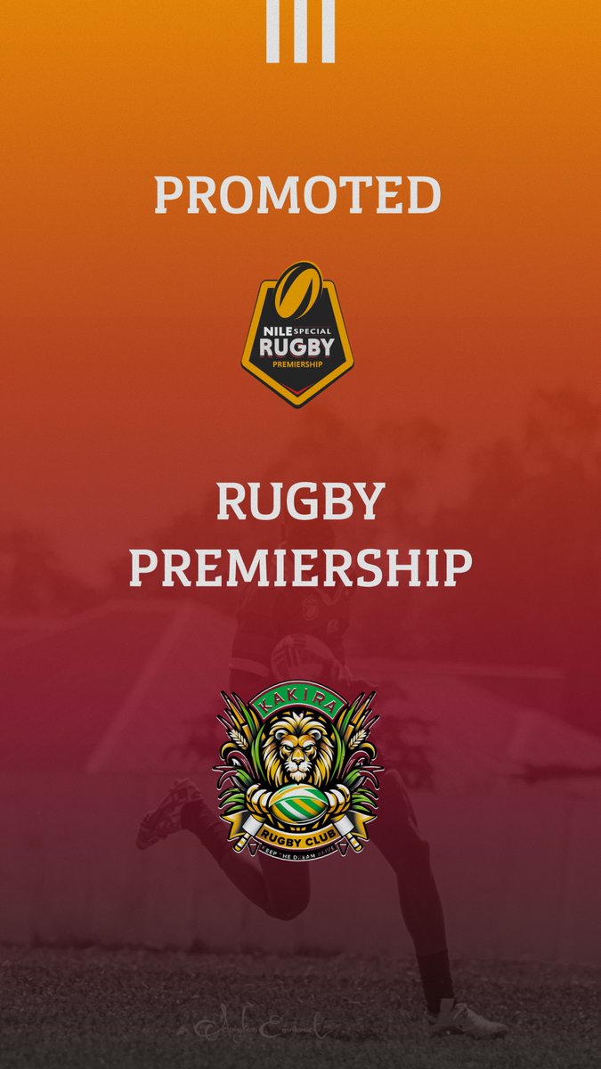 Uganda Rugby Premiership (@rugbypremierug) on Twitter photo 🦁 𝐀 𝐍𝐄𝐖 𝐄𝐑𝐀 𝐁𝐄𝐆𝐈𝐍𝐒!
<a href="/TheKakiraRFC/">KAKIRA RUGBY CLUB</a> have entered the arena for the first time ever. They are ready to compete next season
#UgandaRugby #NileSpecialRugby #RugbyPremiershipUG #EnergizeyourGame 🦁 𝐀 𝐍𝐄𝐖 𝐄𝐑𝐀 𝐁𝐄𝐆𝐈𝐍𝐒!
<a href="/TheKakiraRFC/">KAKIRA RUGBY CLUB</a> have entered the arena for the first time ever. They are ready to compete next season
#UgandaRugby #NileSpecialRugby #RugbyPremiershipUG #EnergizeyourGame
