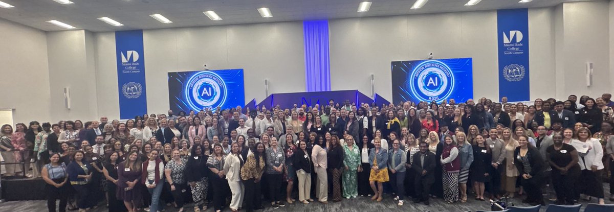 Jose L. Dotres, Ed.D. (@suptdotres) on Twitter photo M-DCPS continues to lead the way! Today, at our 2nd Annual M-DCPS AI Symposium, over 300 dedicated employees earned their AI microcredentials. We are setting the standard for K-12 AI implementation. The Future is Now!" #MDCPS #AILearning #EdTech M-DCPS continues to lead the way! Today, at our 2nd Annual M-DCPS AI Symposium, over 300 dedicated employees earned their AI microcredentials. We are setting the standard for K-12 AI implementation. The Future is Now!" #MDCPS #AILearning #EdTech