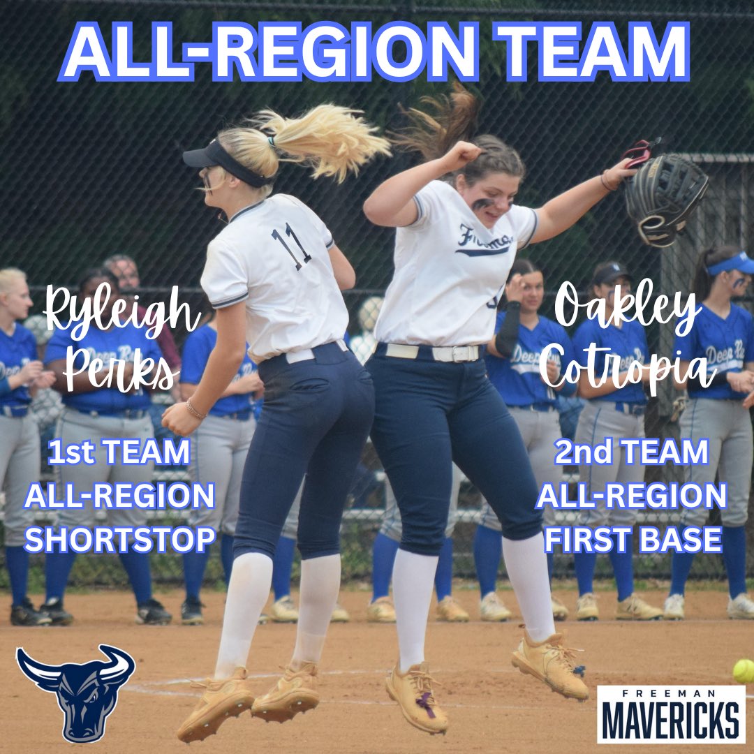 DSF Softball (@softballdsf) on Twitter photo ⭐️CONGRATULATIONS⭐️
ALL-REGION 🥎 TEAM
<a href="/RyleighPerks4/">Ryleigh Perks</a> - 1st Team SS
<a href="/OCotropia/">Oakley Cotropia (2025 C/3B)</a> - 2nd Team 1B
<a href="/DSFAthletics/">DSFAthletics</a> <a href="/henricosports/">henricosports (from RVA Sports Network)</a> <a href="/804Varsity/">804 Varsity</a> <a href="/VHSLSoftball/">VHSL Softball</a> <a href="/HokiesSoftball/">Virginia Tech Softball</a> <a href="/HDXSoftball/">Hendrix College Softball</a> <a href="/RTDSports/">RTD Sports</a> <a href="/VHSL_/">VHSL Athletics</a> #HornsUp #GoMavs ⭐️CONGRATULATIONS⭐️
ALL-REGION 🥎 TEAM
<a href="/RyleighPerks4/">Ryleigh Perks</a> - 1st Team SS
<a href="/OCotropia/">Oakley Cotropia (2025 C/3B)</a> - 2nd Team 1B
<a href="/DSFAthletics/">DSFAthletics</a> <a href="/henricosports/">henricosports (from RVA Sports Network)</a> <a href="/804Varsity/">804 Varsity</a> <a href="/VHSLSoftball/">VHSL Softball</a> <a href="/HokiesSoftball/">Virginia Tech Softball</a> <a href="/HDXSoftball/">Hendrix College Softball</a> <a href="/RTDSports/">RTD Sports</a> <a href="/VHSL_/">VHSL Athletics</a> #HornsUp #GoMavs