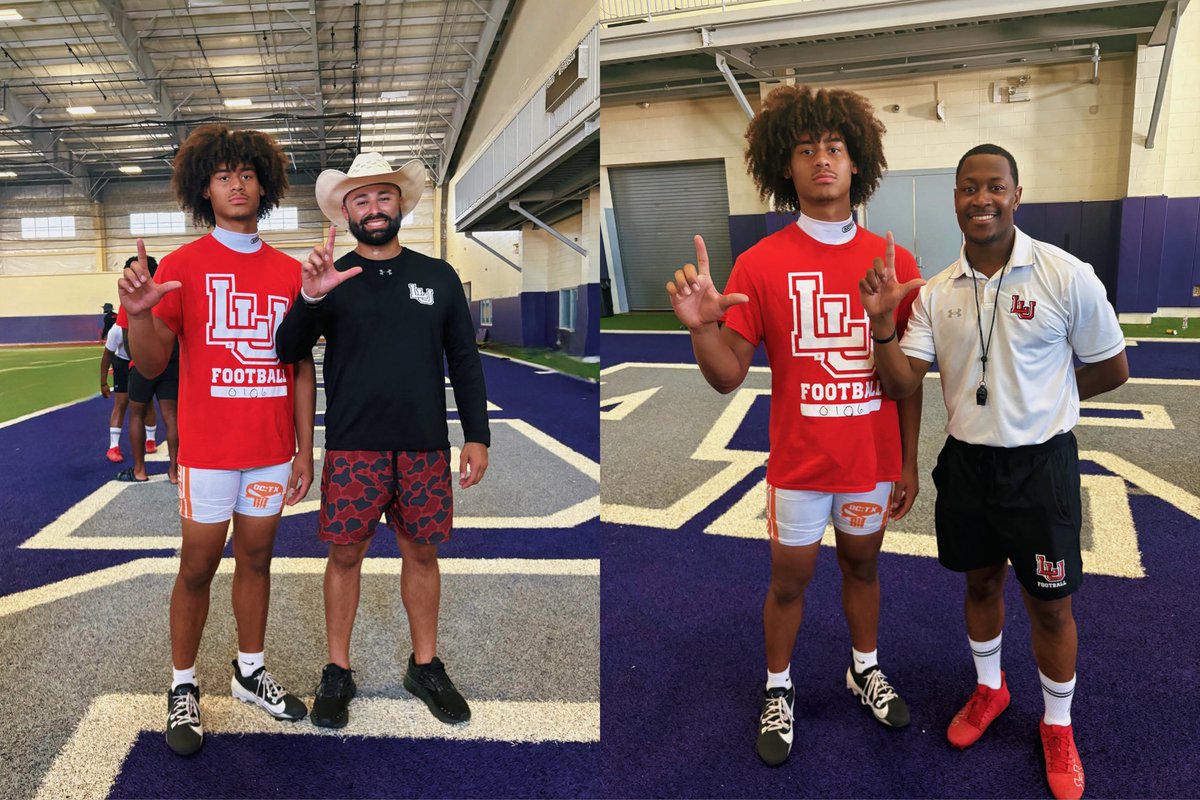 JaadenJohnson's tweet image. Thank you to the @LamarFootball coaching staff for a great camp experience! Grateful for the opportunity and the feedback. @Coach_RMcCarthy @_CoachDiaz @Coach_Mitch2 @coach9cg @CCSRecruitingFB @CornerstoneFB
