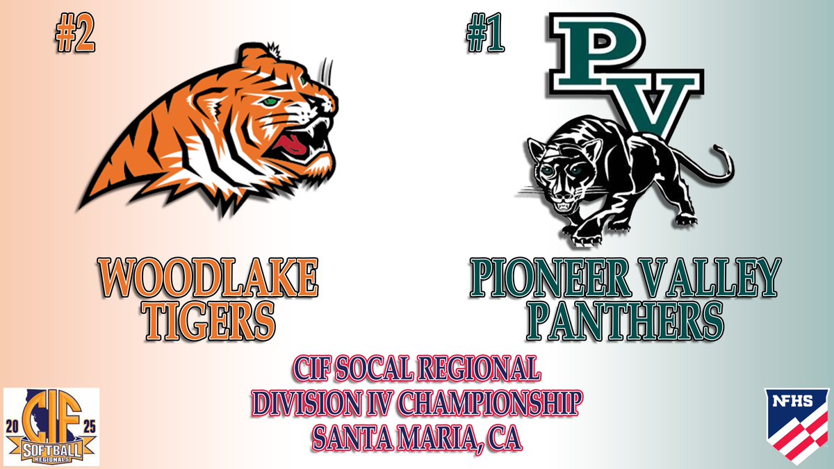 #championship #gameday

Join me today, live at 4 pm on NFHS Network is the CIF State SoCal Regional Division IV Championship.

Pioneer Valley host Woodlake.

LINK TO WATCH LIVE STREAM
⤵️⤵️⤵️⤵️⤵️
nfhsnetwork.com/events/cif/gam…
