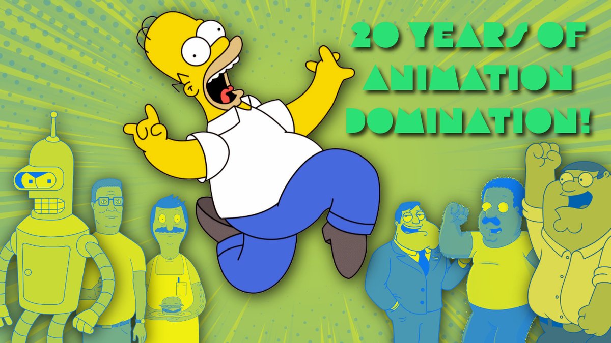 This Sunday at 7:15 PM EST, join me as I do a #livestream for the (belated) 20th anniversary of #Fox's #AnimationDomination block, working on fanart suggested by my subscribers! Likes &amp; RTs appreciated!

youtube.com/live/pFQoHo2dk…