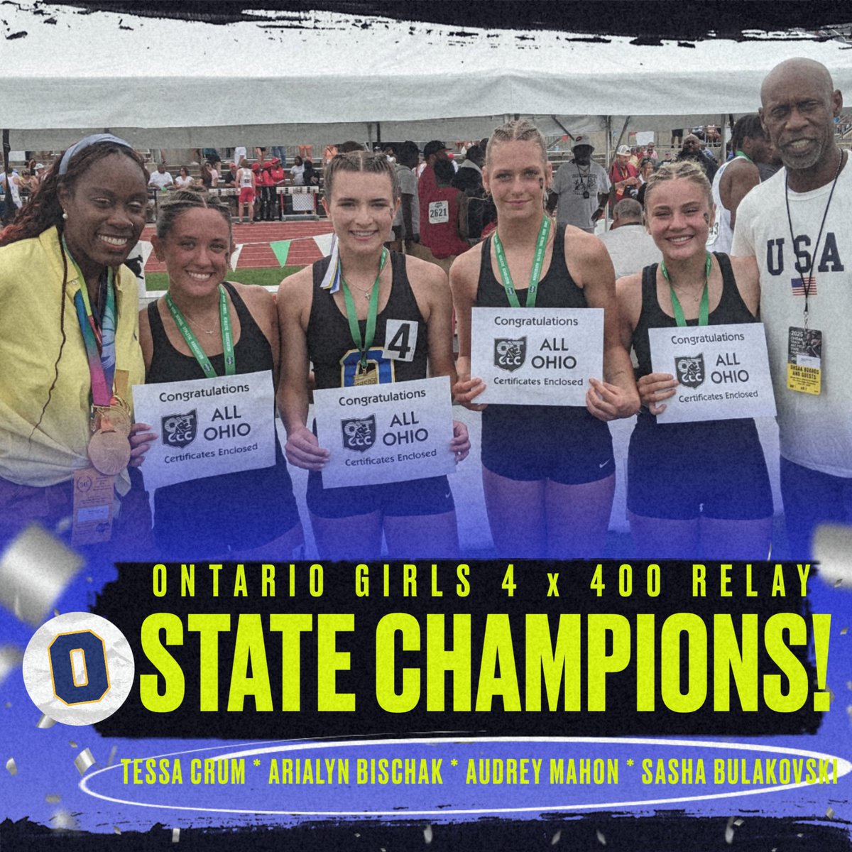 Ontario Warriors Athletics tweet media