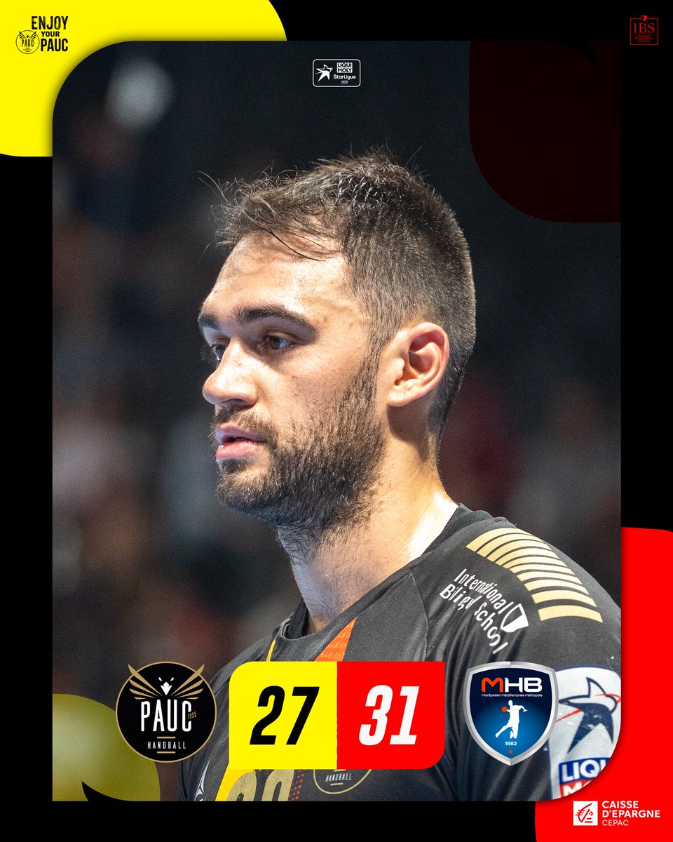 FIN DE MATCH ET FIN DE SAISON 🥲

Nos aixois s’inclinent ce soir face à un Montpellier qui a tenu sur la durée malgré une belle combativité de nos joueurs 👏