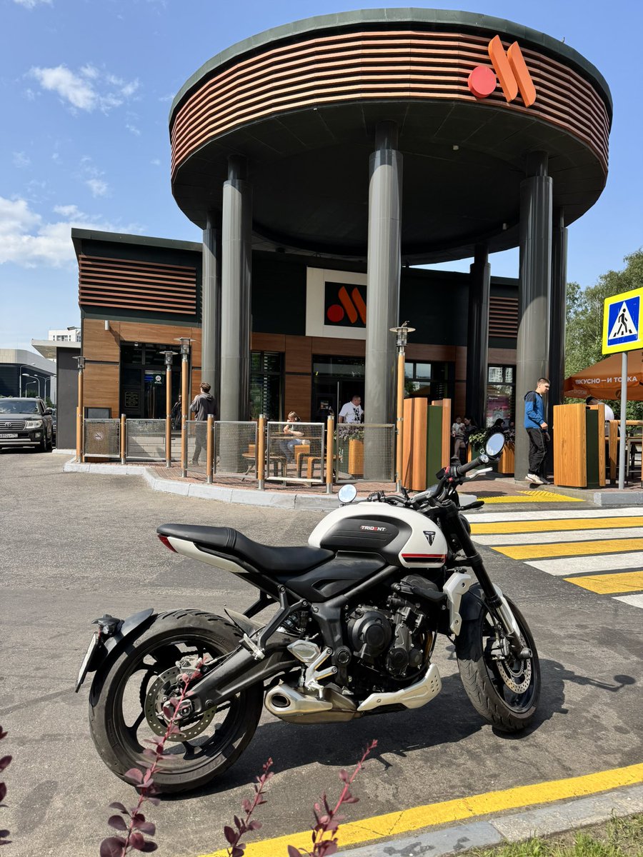 Открыл сегодня сезон 🏍️