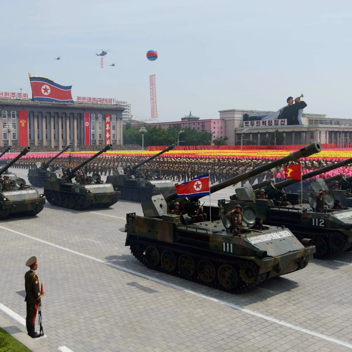 Trump is planning to display rocket launchers, missiles, tanks, and fighter jets at his $45 million birthday parade, echoing North Korea and Russia.