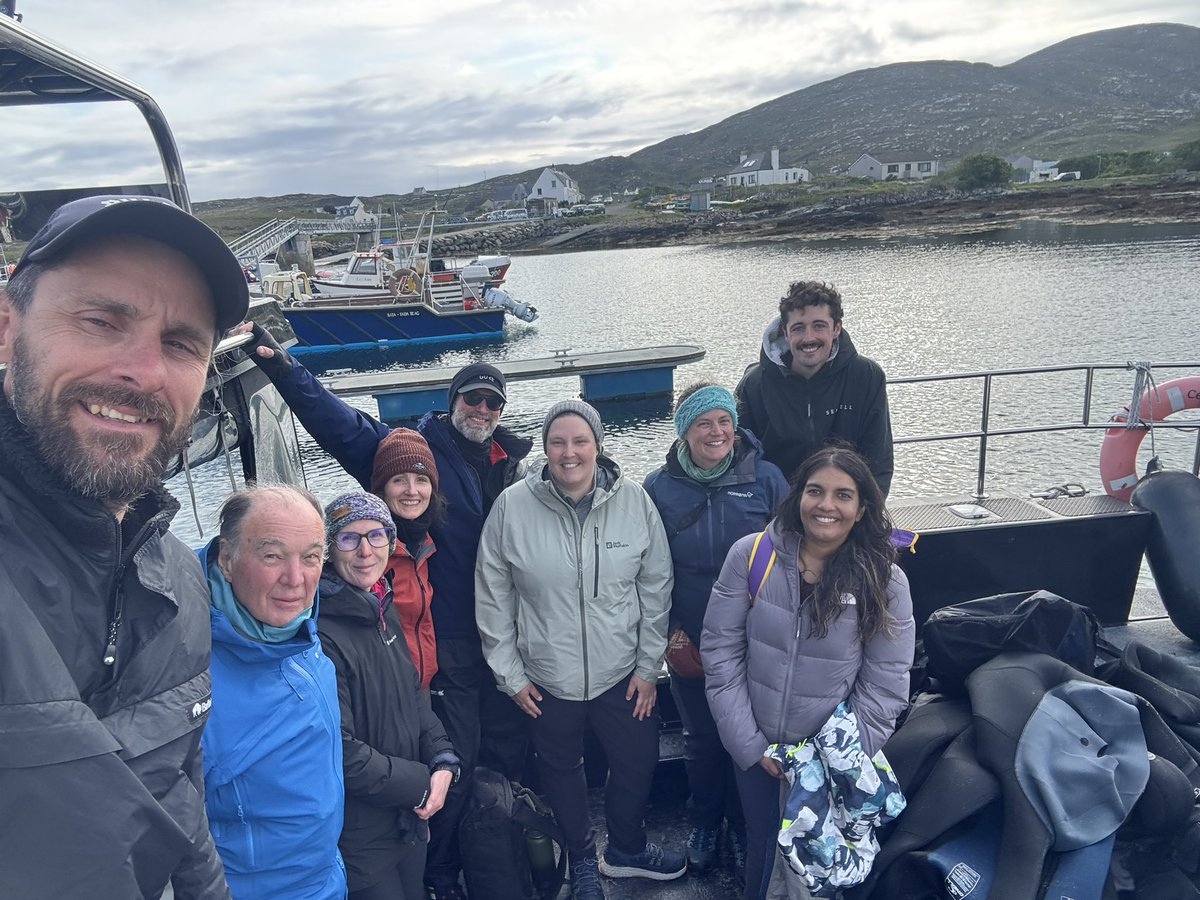 Fantastic first week tour on Barra. Everything from flat calm &amp; sunny to 60kt+ winds. Explored a lot of islands, lots of swims, snorkels and wildlife watching along with guided walks and cake! Excited for our next trip starting tommorow.