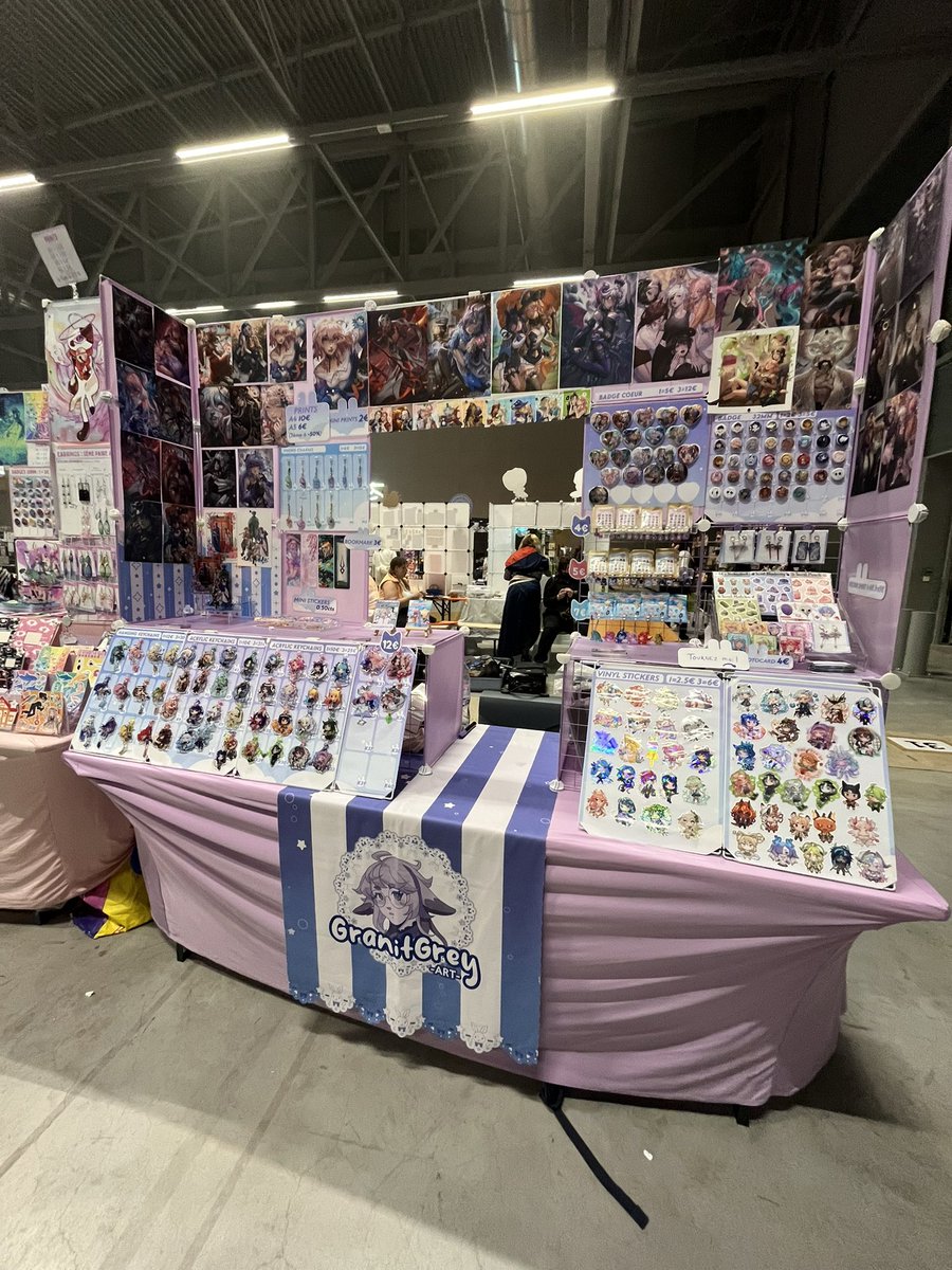 Account is free again, look at my booth from Japan Addict this weekend