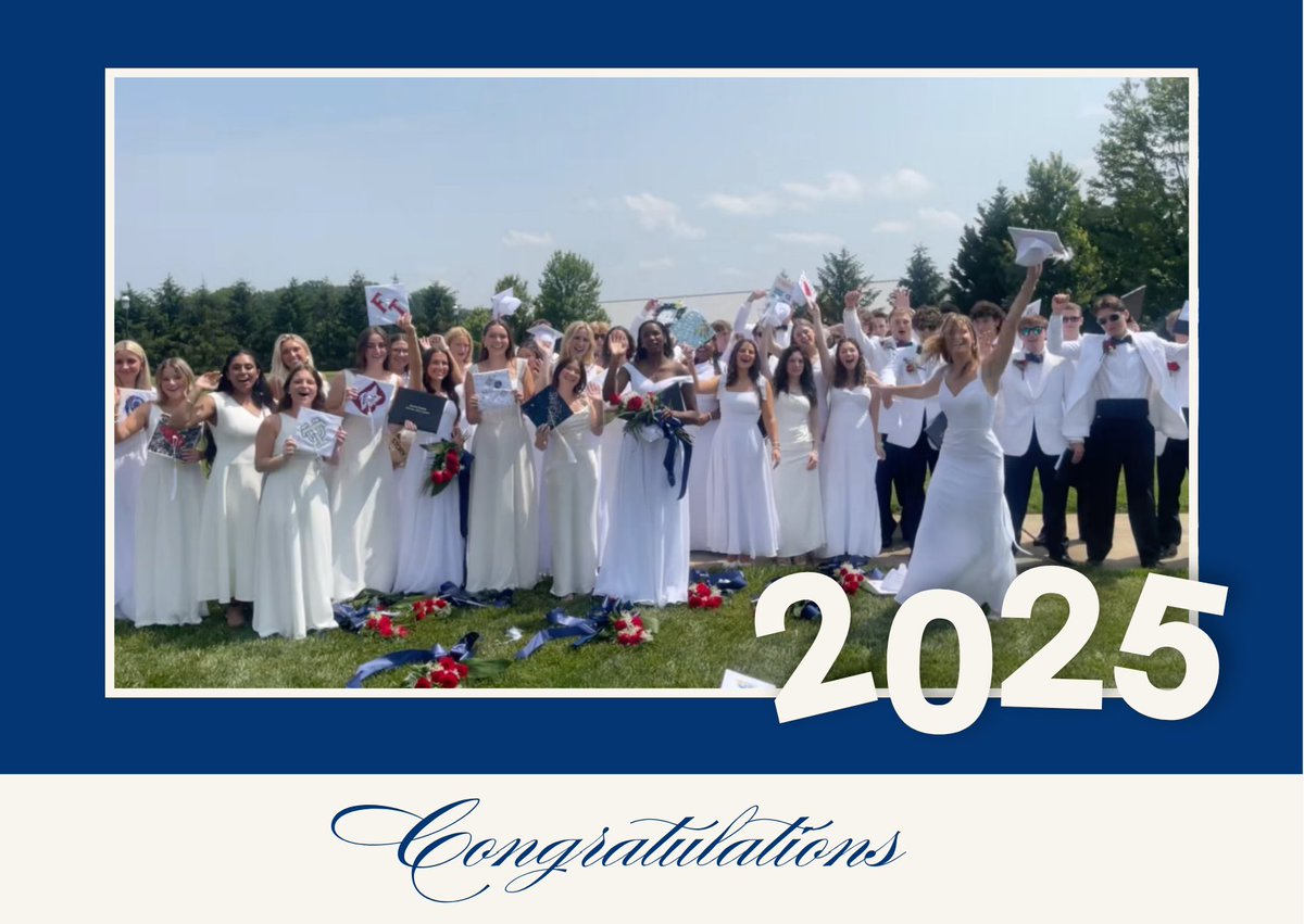 Congratulations to the Class of 2025. 🎓🎉