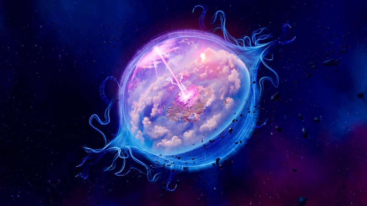 Rezztro's tweet photo. - LOOP BUBBLE IS BACK
- VISITOR IS CANON
- CH6 ISLAND HAS A PORTAL TO THE CH1S8 VAULT???

I THINK WE MIGHT BE FINALLY SEEING MORE OF THE BIG BANG'S AFFECTS ON THE OMNIVERSE &amp; STORY https://t.co/Be2zFZkzLa