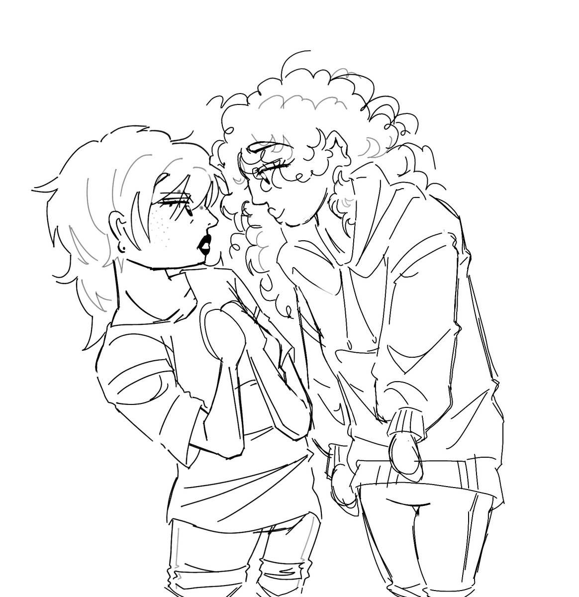 Sixthesicko's tweet photo. Female humanised chalcro yuri 

Hihi chalcro it's been a while

#excellententities #eeeosc #chalky #micro #chalcro #yuri https://t.co/AuZU3SYS2m