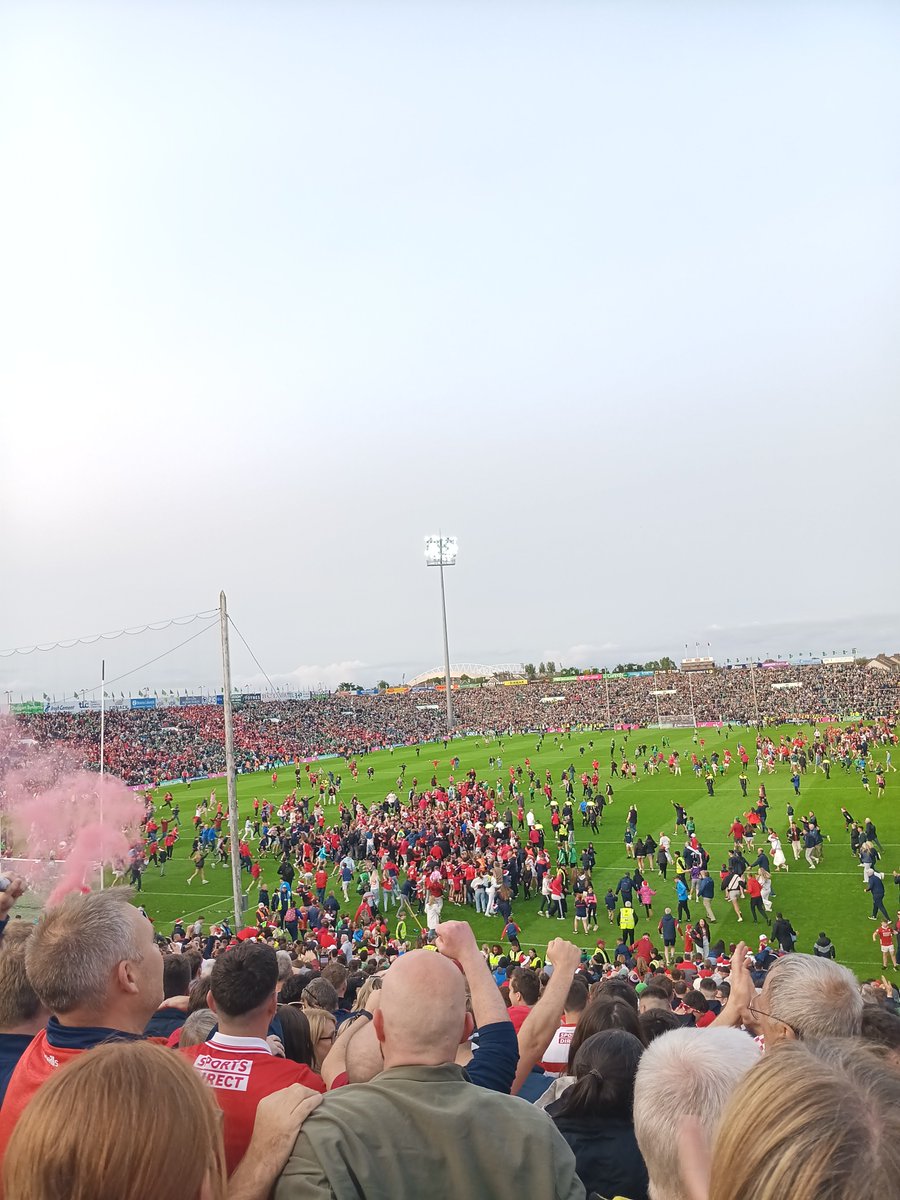 Was a great  day out cruel way to loose a final as neutral was fantastic to be there.

#gaa #hurling